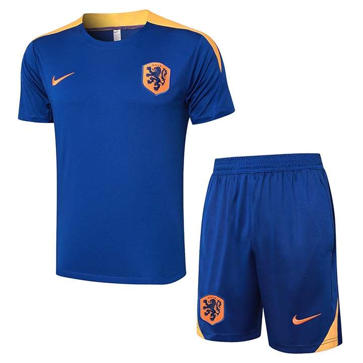 D1005 2425 Netherlands short sleeve deep blue kit S-XXL — foto 1