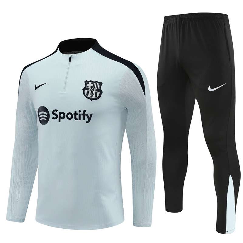 2425 Barcelona short zipper half zipper light green kit S-XXL — foto 1