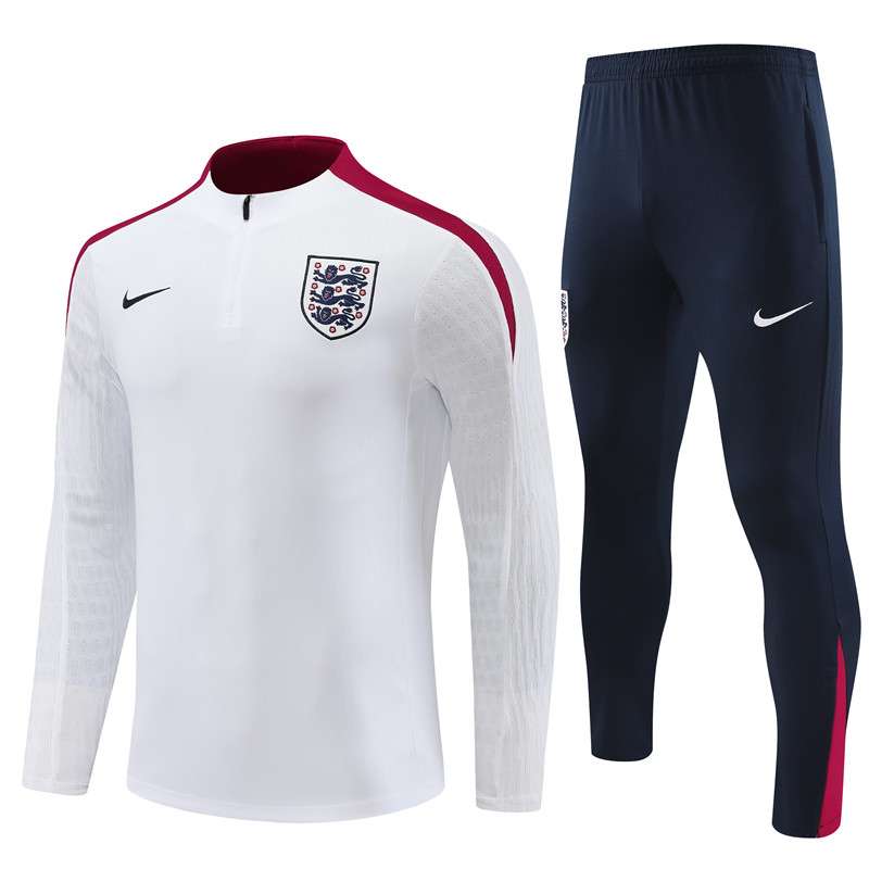2425 England short zipper white kit S-XXL — foto 1