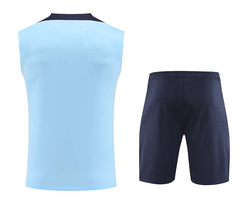 D1030 24/25 French Blue Training kit light blue vest S-XXL — foto 2