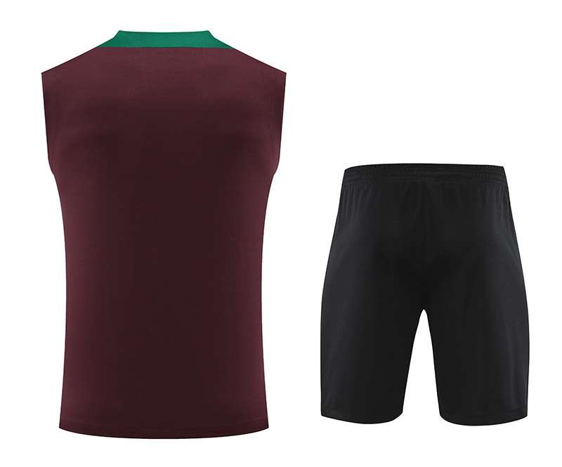 2425 PSG training suit deep red vest S-XXL — foto 2