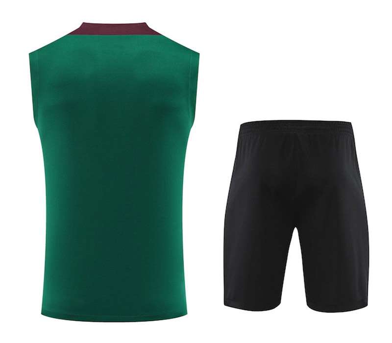 2425 PSG training suit deep green vest S-XXL — foto 2