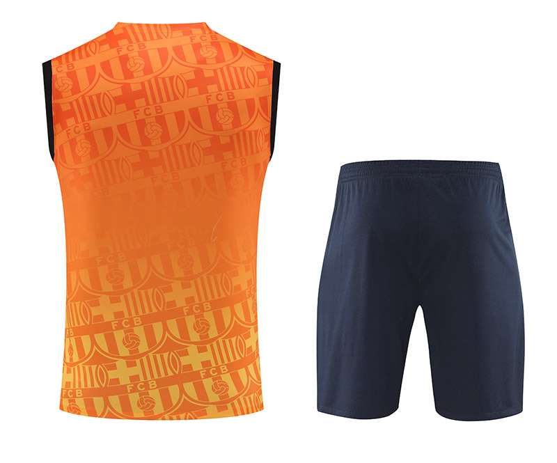 2425 Barcelona training suit orange vest S-XXL — foto 2