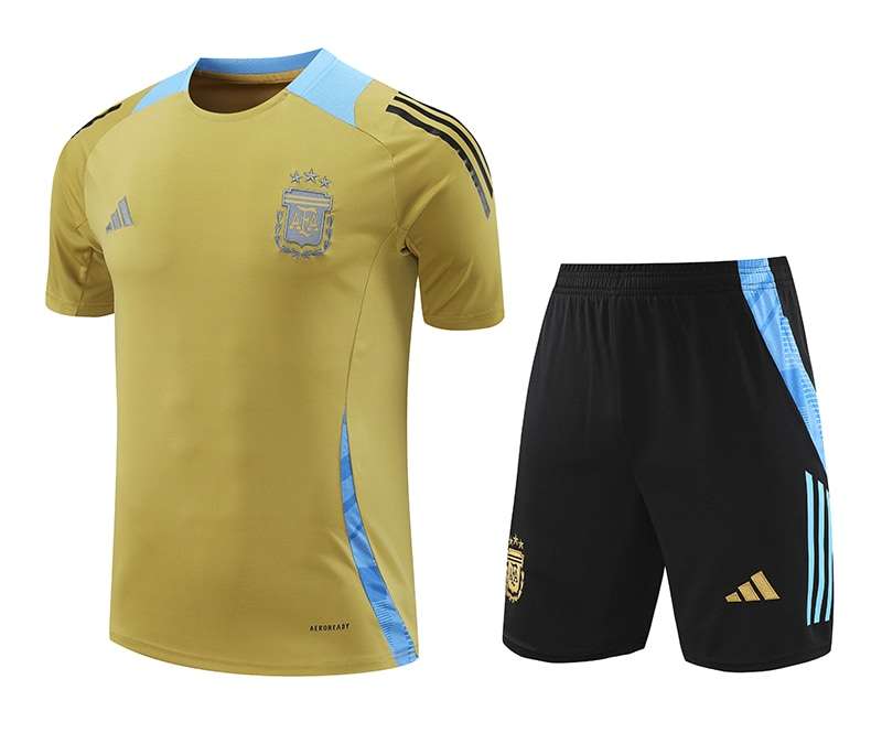 2425 Argentina training suit kit mud yellow S-XXL — foto 1