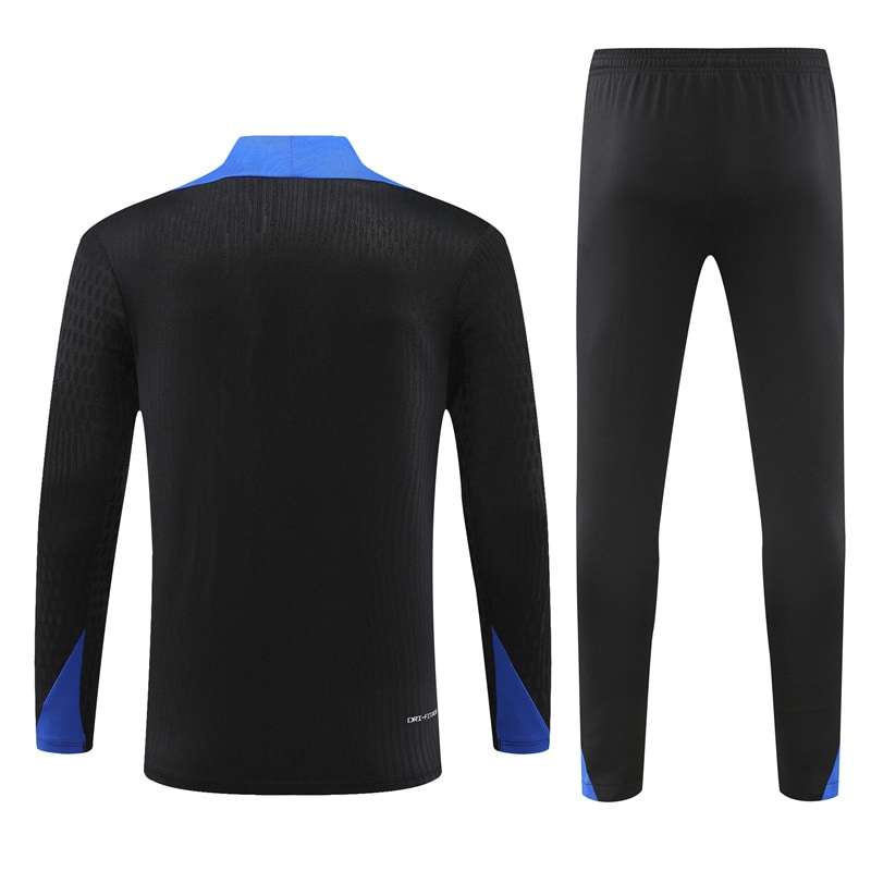 2425 France black training suit kit player S-XXL — foto 2