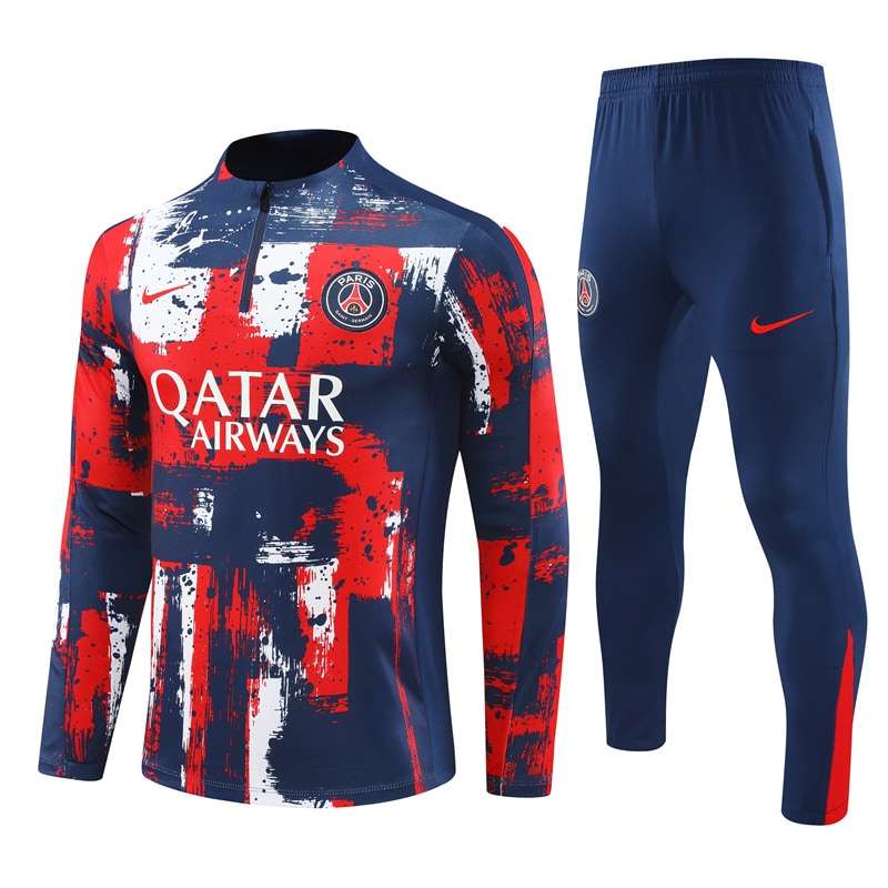 2425 PSG training suit kit red and blue player S-XXL — foto 1