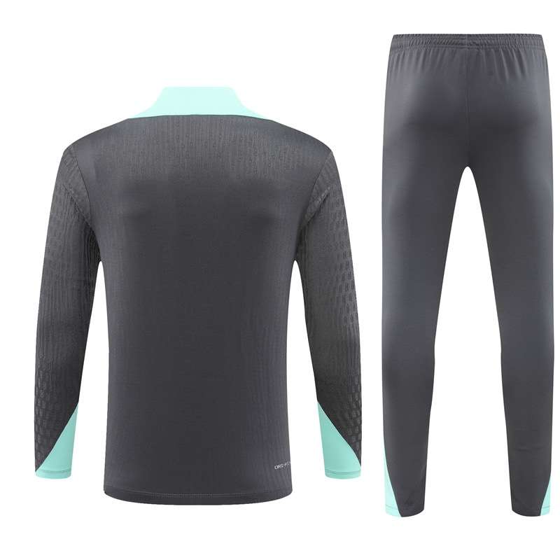 2425 PSG training suit kit deep grey player S-XXL — foto 2