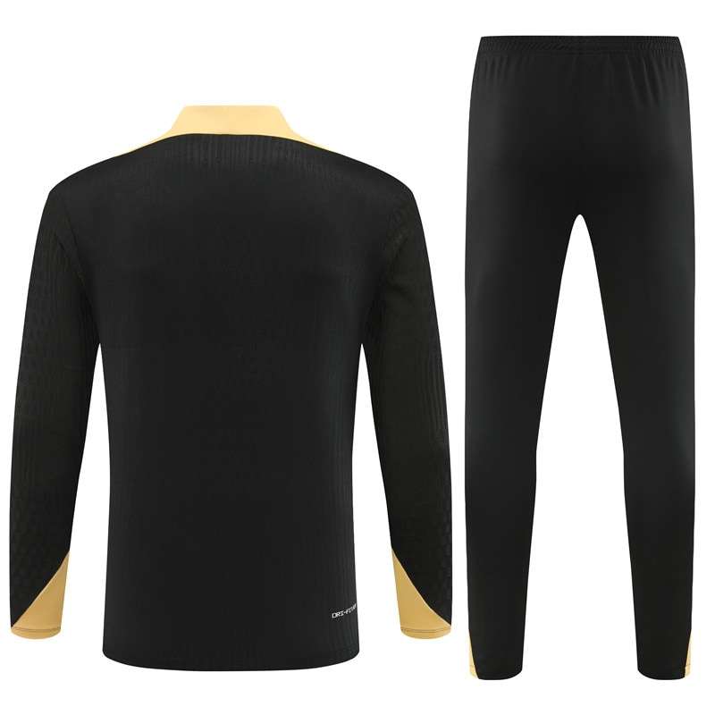 2425 PSG training suit kit black golden S-XXL — foto 2