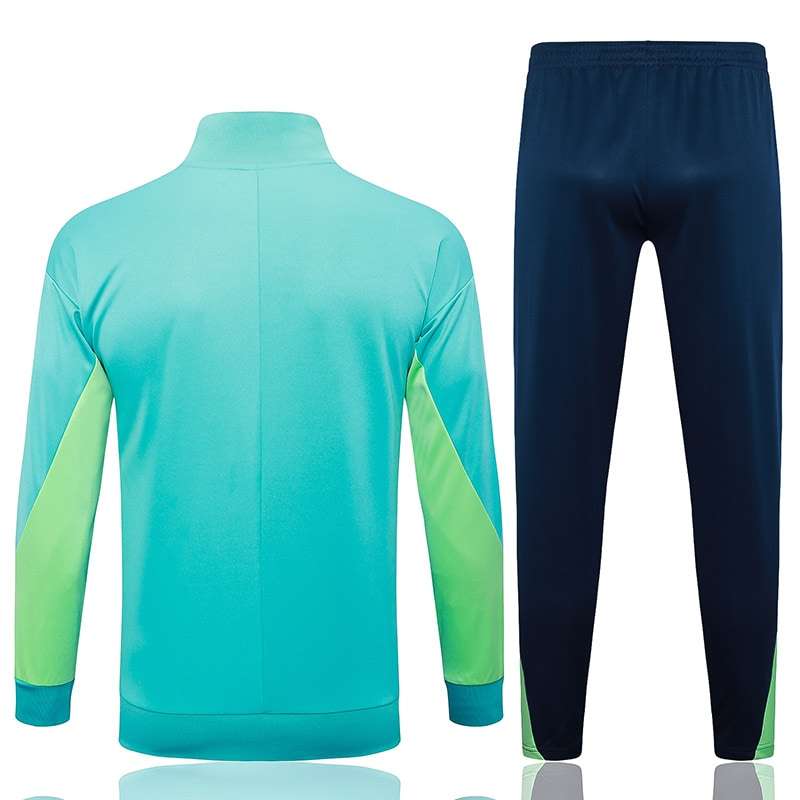 A729 2425 Brazil long zipper blue kit S-2XL — foto 2
