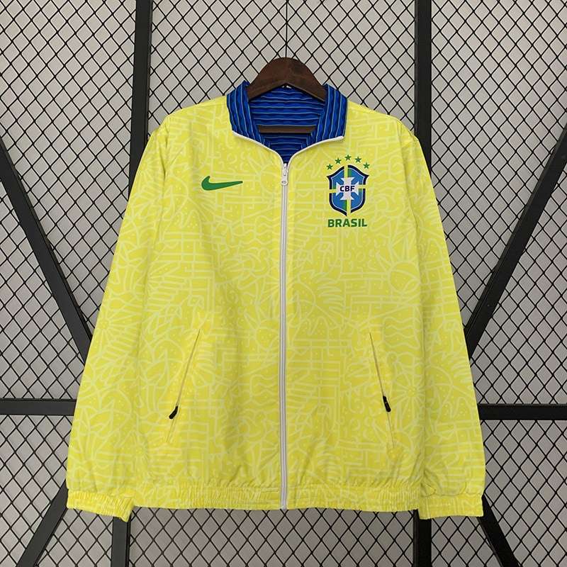 2324 Reversible Brazil windbreaker S-XXL — foto 2