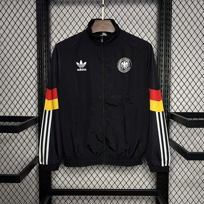 Germany 2024/25 Euro Black windbreaker — foto 1