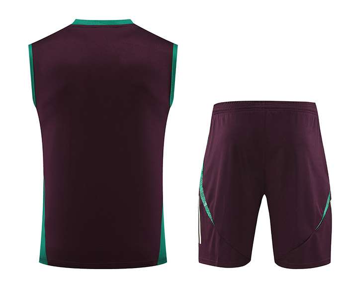 2425 Mexico deep red and green vest kit S-XXL — foto 2