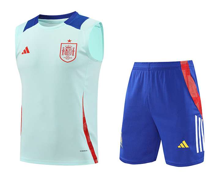 2425 Spain light blue training suit vest S-XXL — foto 1