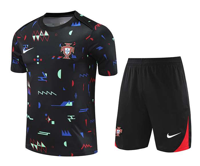 2425 Portugal black kit S-XXL — foto 1