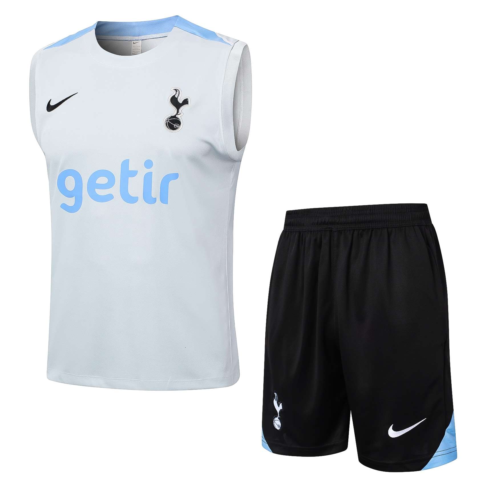 D1087 2425 Tottenham Hotspur vest white kit S-XXL — foto 1