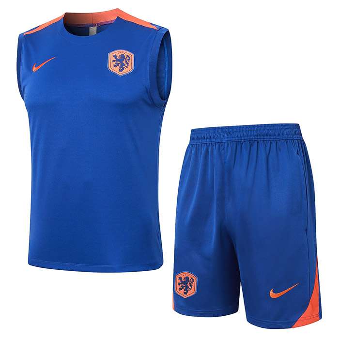 D1090 2425 Netherland training suit blue vest S-XXL — foto 1