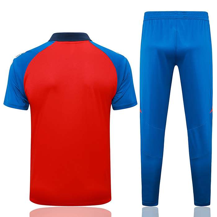 C1101 2425 Spain red training suit polo kit S-XXL — foto 2