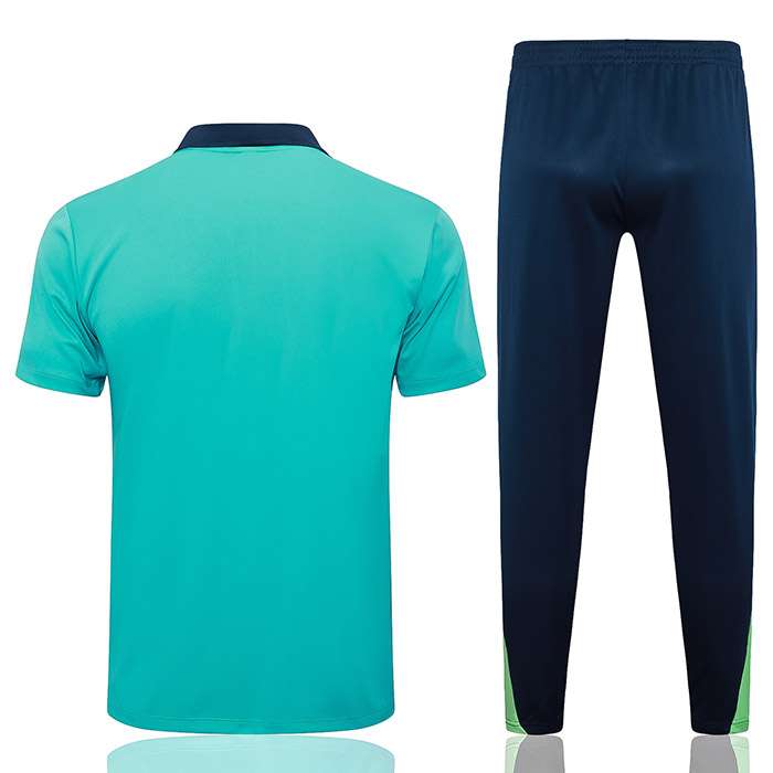 C1107 2425 Brazil lake blue training suit POLO S-XXL — foto 2