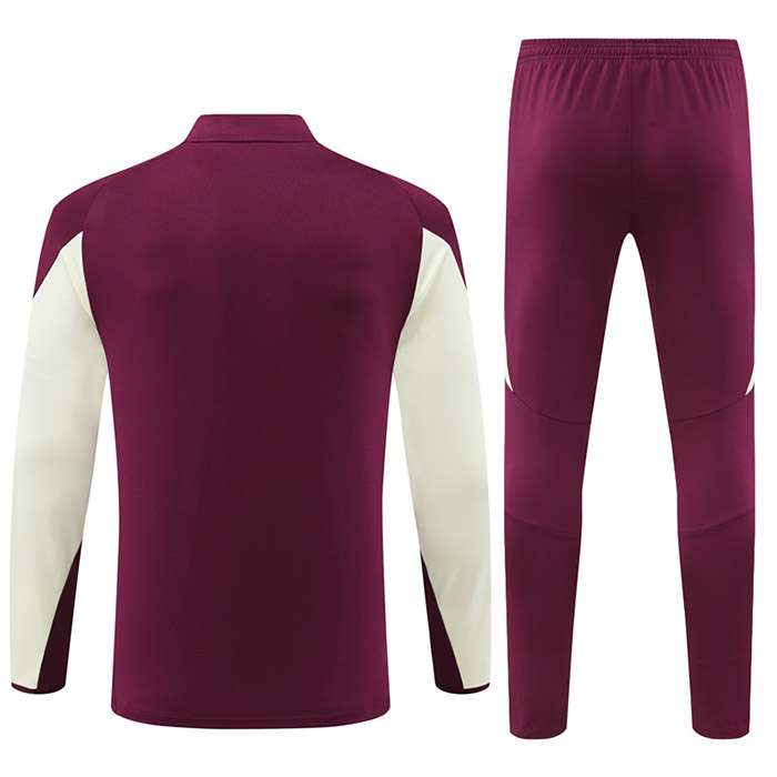 2425 Bayern half zipper deep red kit S-2XL — foto 2
