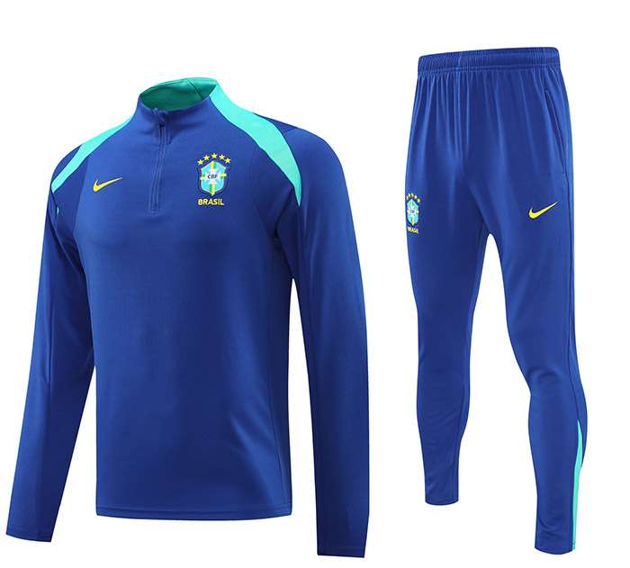 2425 Brazil sky blue k training suit kit S-XXL — foto 1