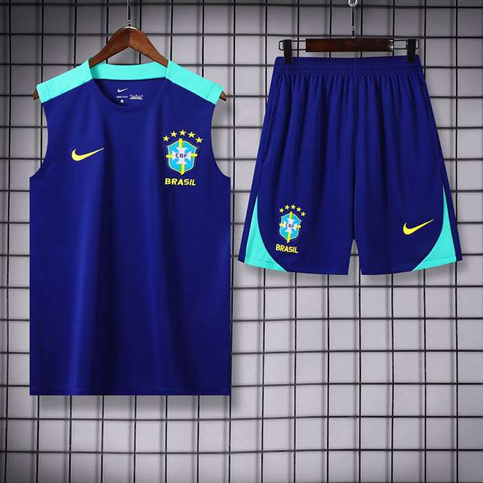 2425 Brazil deep blue kit vest S-2XL — foto 1