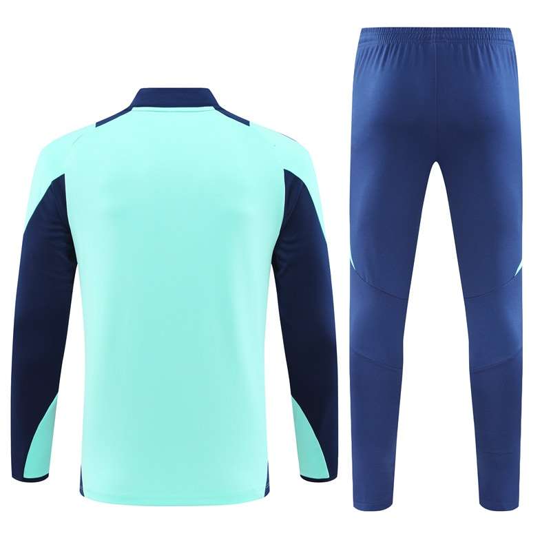 2425 half zipper Arsenal lake blue taining suit kit S-XXL — foto 2