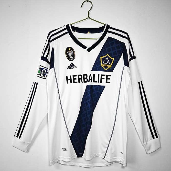 2012 retro Los Angeles Galaxy long sleeve home S-XXL — foto 1