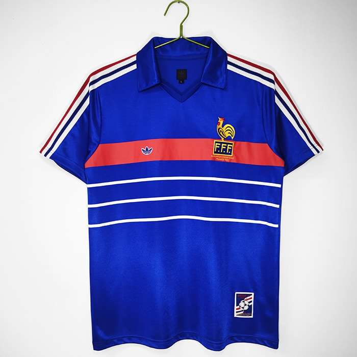 Retro 1984 France home S-2XL — foto 1