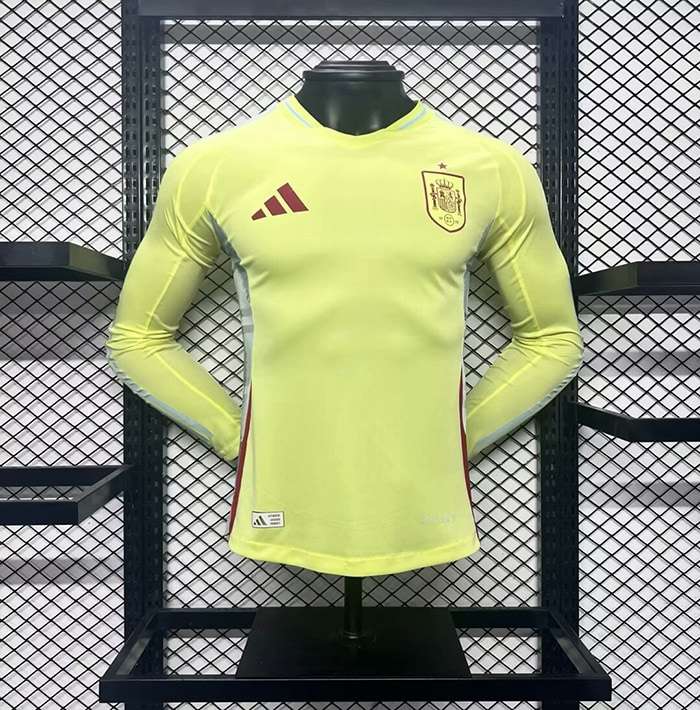 Spain 2024/25 Euro away Long Sleeves Player Version — foto 1