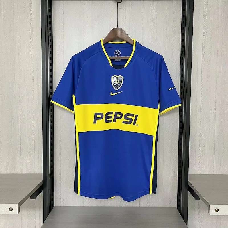 Retro 02/03 Boca Juniors Home Shirt S-2XL — foto 1