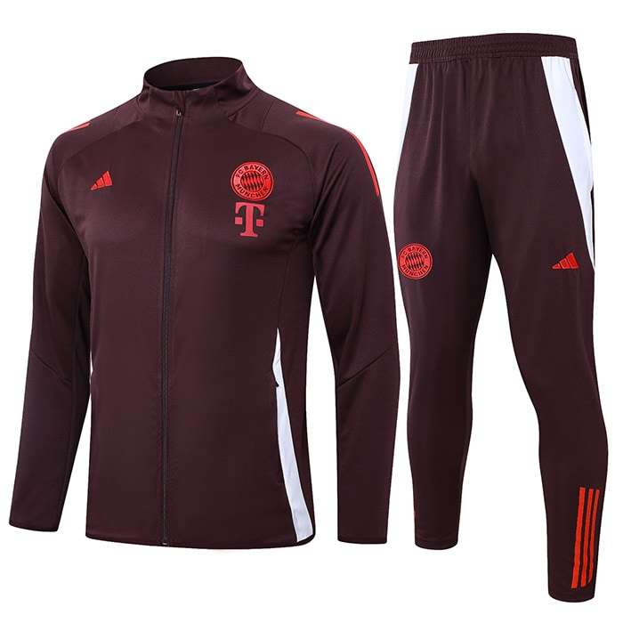 A747 2425 Bayern long zipper deep red kit S-XXL — foto 1
