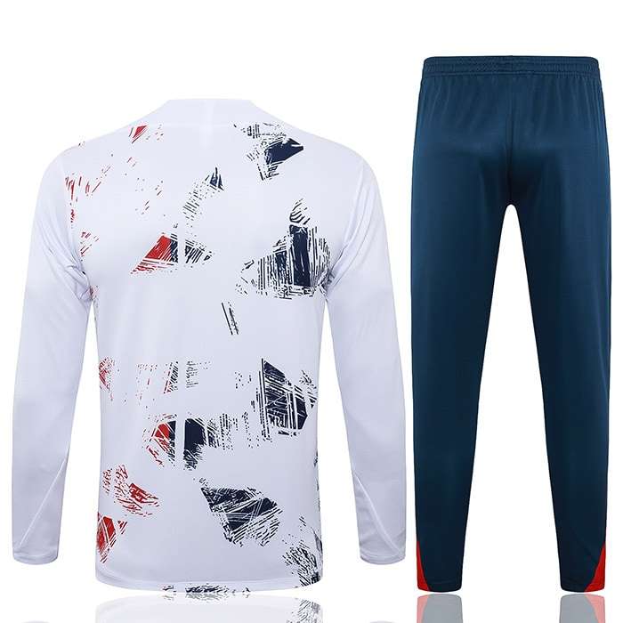B847 2425 PSG half zipper white kit S-XXL — foto 2