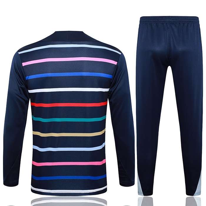 B870 2425 France half zipper Pre-match blue kit S-XXL — foto 2