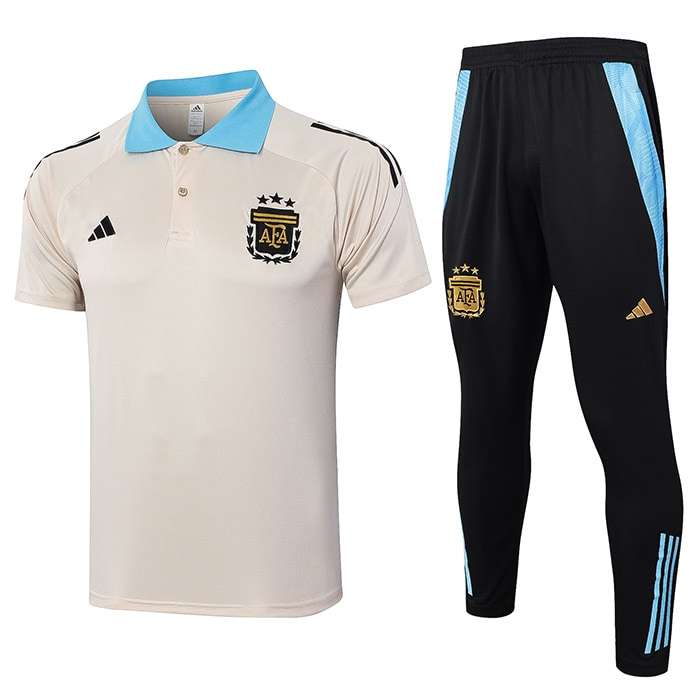 C1097# 2425 Polo Argentina beige kit S-XXL — foto 1