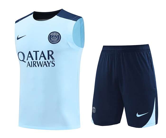 2425 PSG training suit light blue vest S-XXL — foto 1
