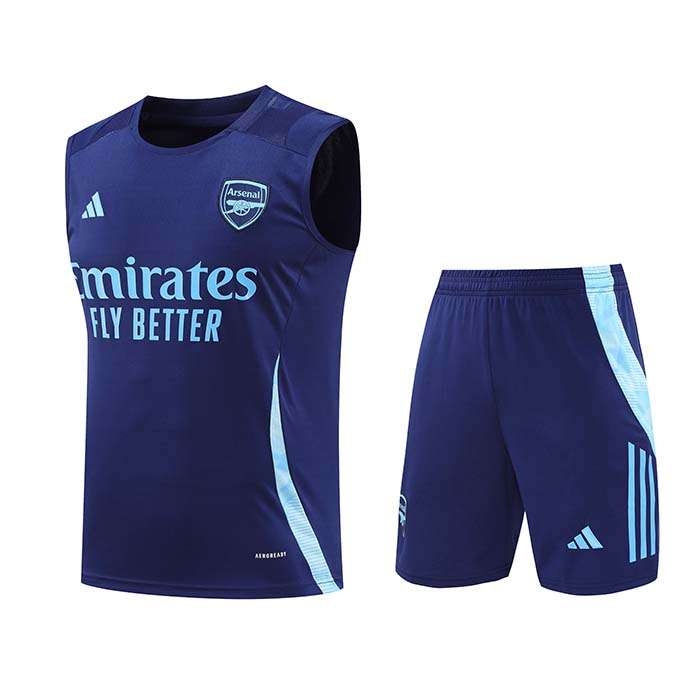 2425 Arsenal blue taining kit vest S-XXL — foto 1