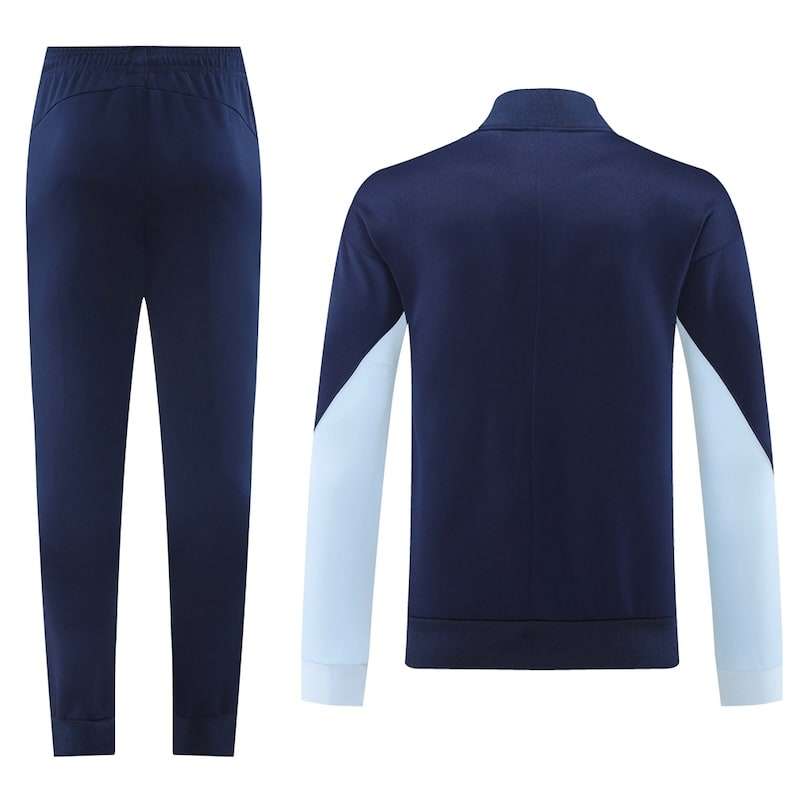 2024 France Royal Blue long zipper Suit S-2XL — foto 2