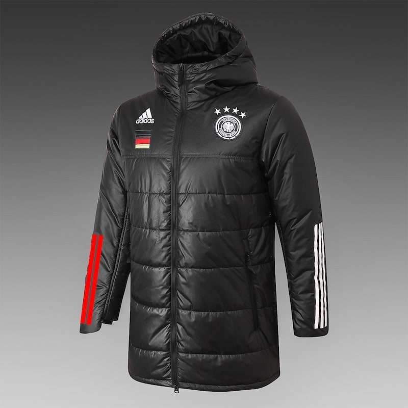 2021 German black cotton coat S-2XL — foto 1