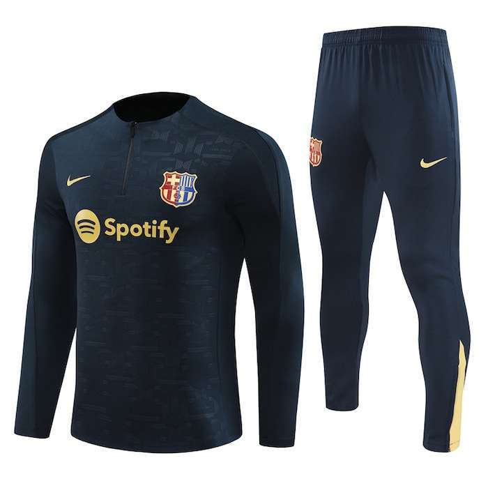 2425 Barcelona half zipper black kit S-XXL — foto 1
