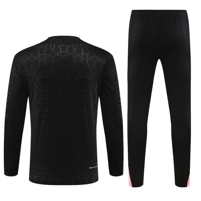 2425 PSG half zipper black kit S-XXL — foto 2