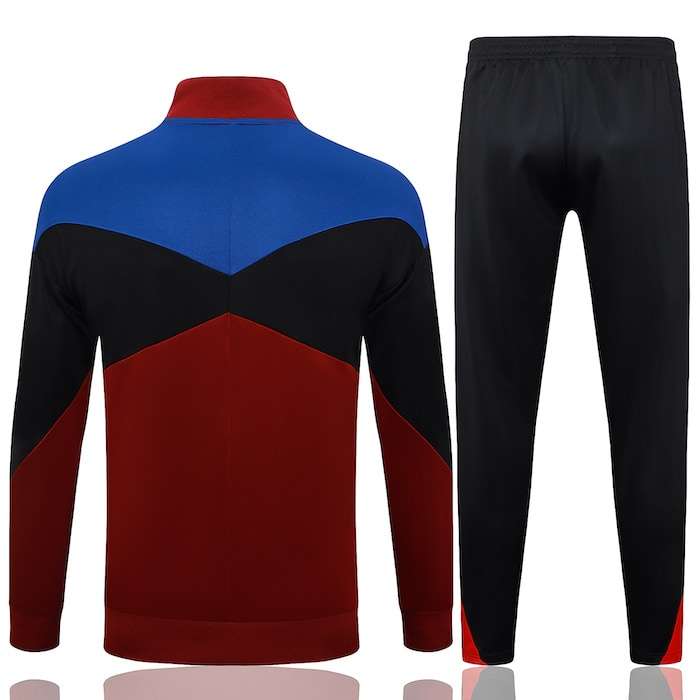 A752 2425 barcelona long zipper deep deep red kit S-XXL — foto 2