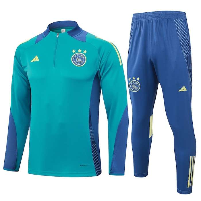 B878 2425 Ajax half zipper green training suit Size S-XXL — foto 1