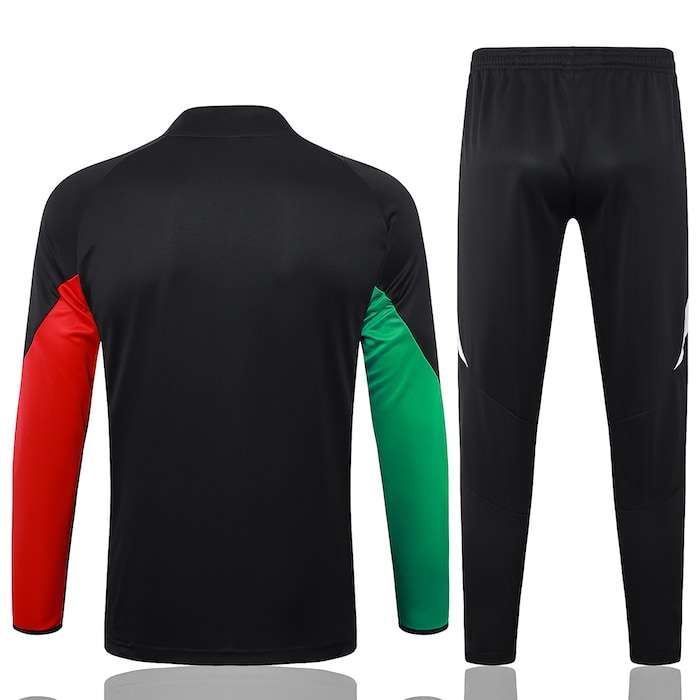 B884 2425 half zipper Arsenal black taining suit kit S-XXL — foto 2