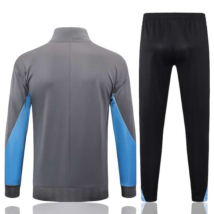A762 2425 Tottenham hotspur long zipper light grey training suit player Size S-XXL — foto 2