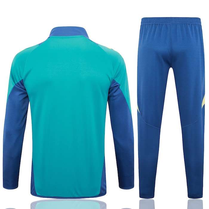 A764 2425 Ajax Long zipper green training suit Size S-XXL — foto 2