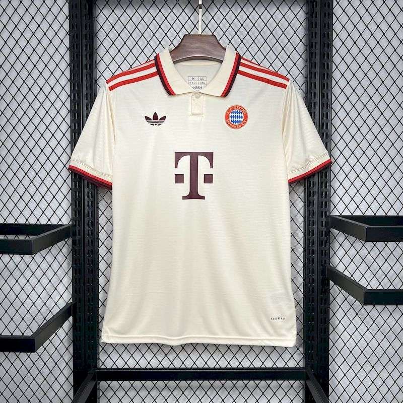 2425 Bayern white POLO third away S-4XL — foto 1