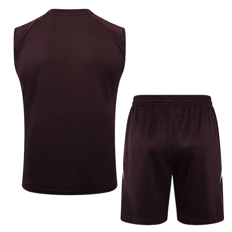 D1137 2425 Bayern training suit vest deep red S-XXL — foto 2