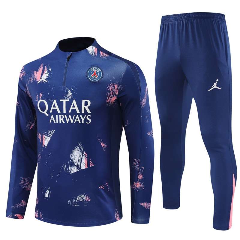 2425 PSG training suit kit deep blue S-XX — foto 1