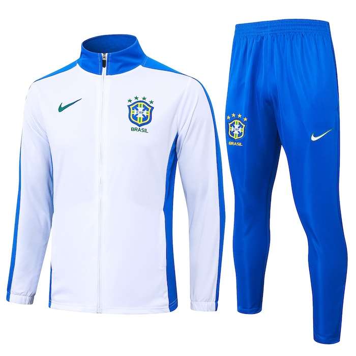 A785 2425 Brazil long zipper WHITE kit S-2XL — foto 1