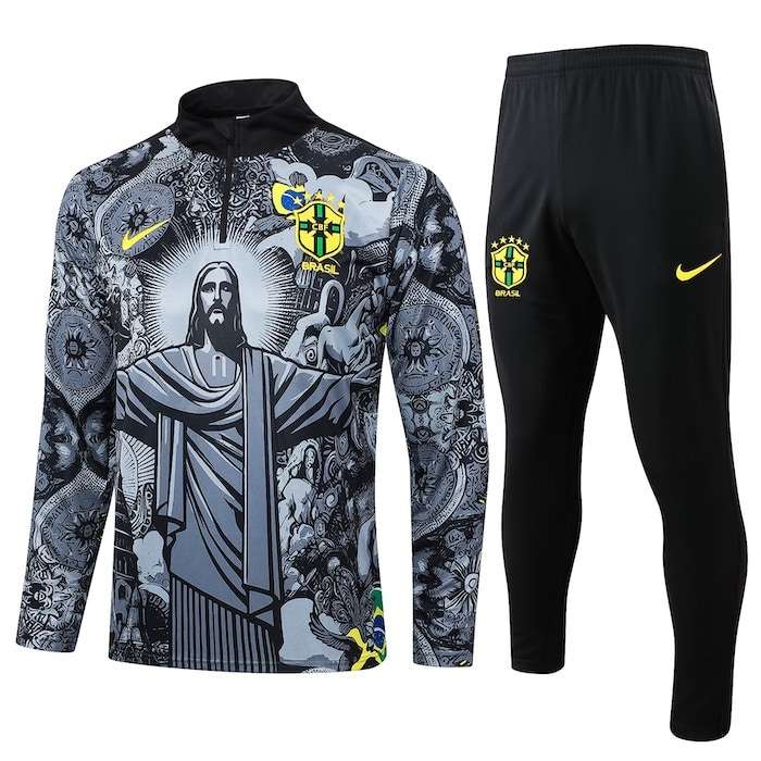 B926 2425 Brazil Jesus training suit player Size S-XXL — foto 1